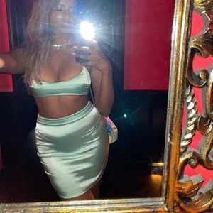 Pretty Little Thing Sage Two Piece